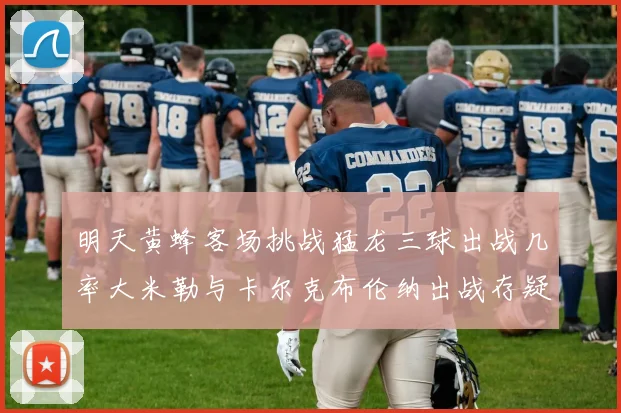 明天黄蜂客场挑战猛龙三球出战几率大米勒与卡尔克布伦纳出战存疑